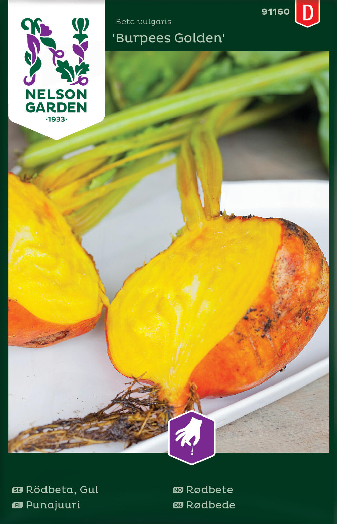 Rødbete 'Burpees Golden'